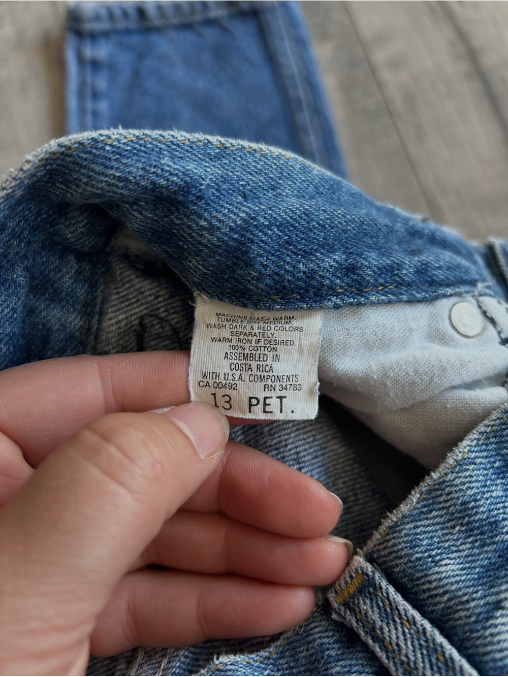 Lee Rider’s Vintage Blue Denim Jeans - Picture 10 of 10